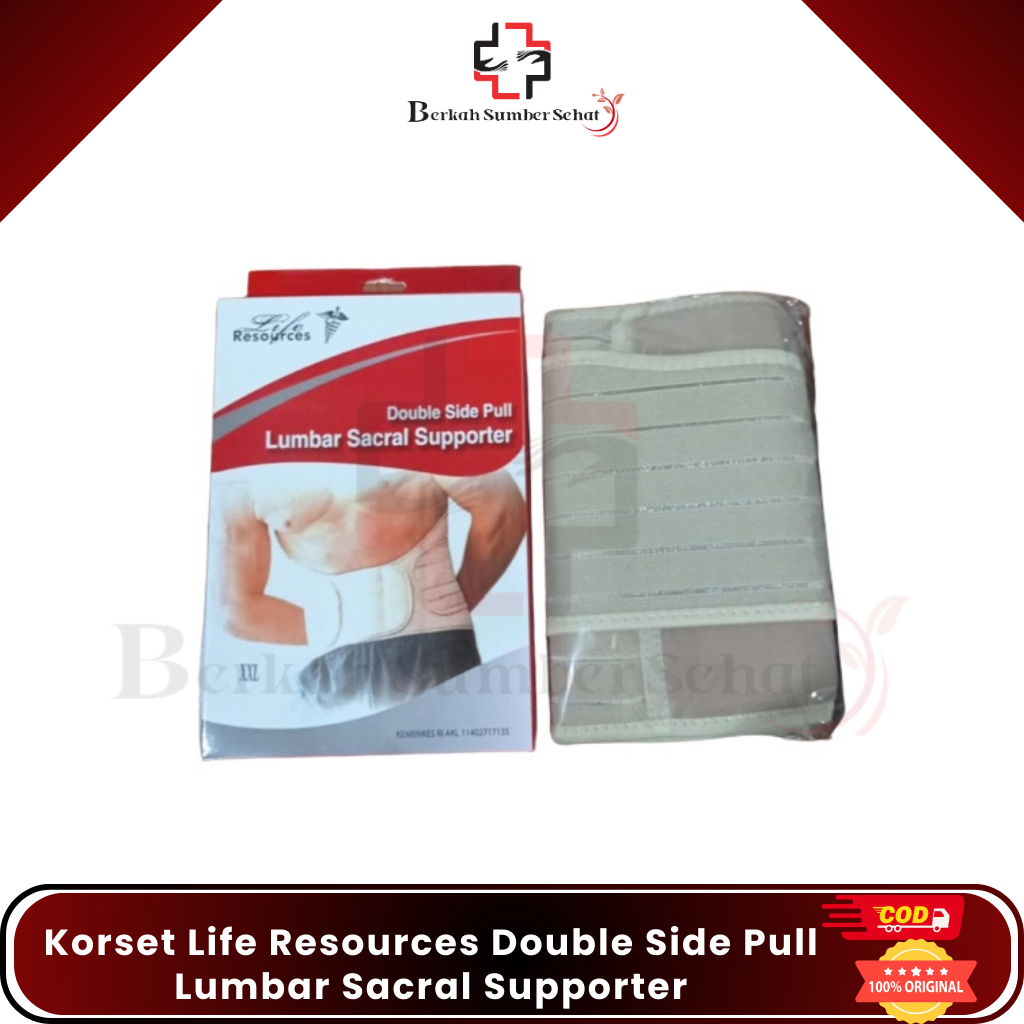 Korset Life Resources Double Side Pull Lumbar Sacral Supporter