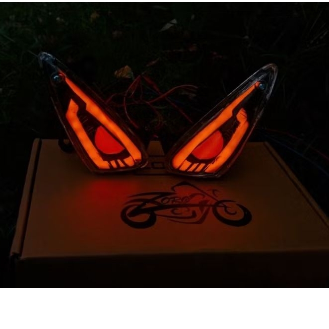 lampu sein supra x 125 old custom lazy