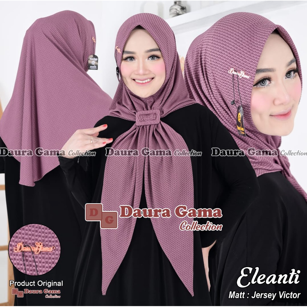 DAURAGAMA HIJAB INSTAN MALAY ELEANTI ORI DAURAGAMA