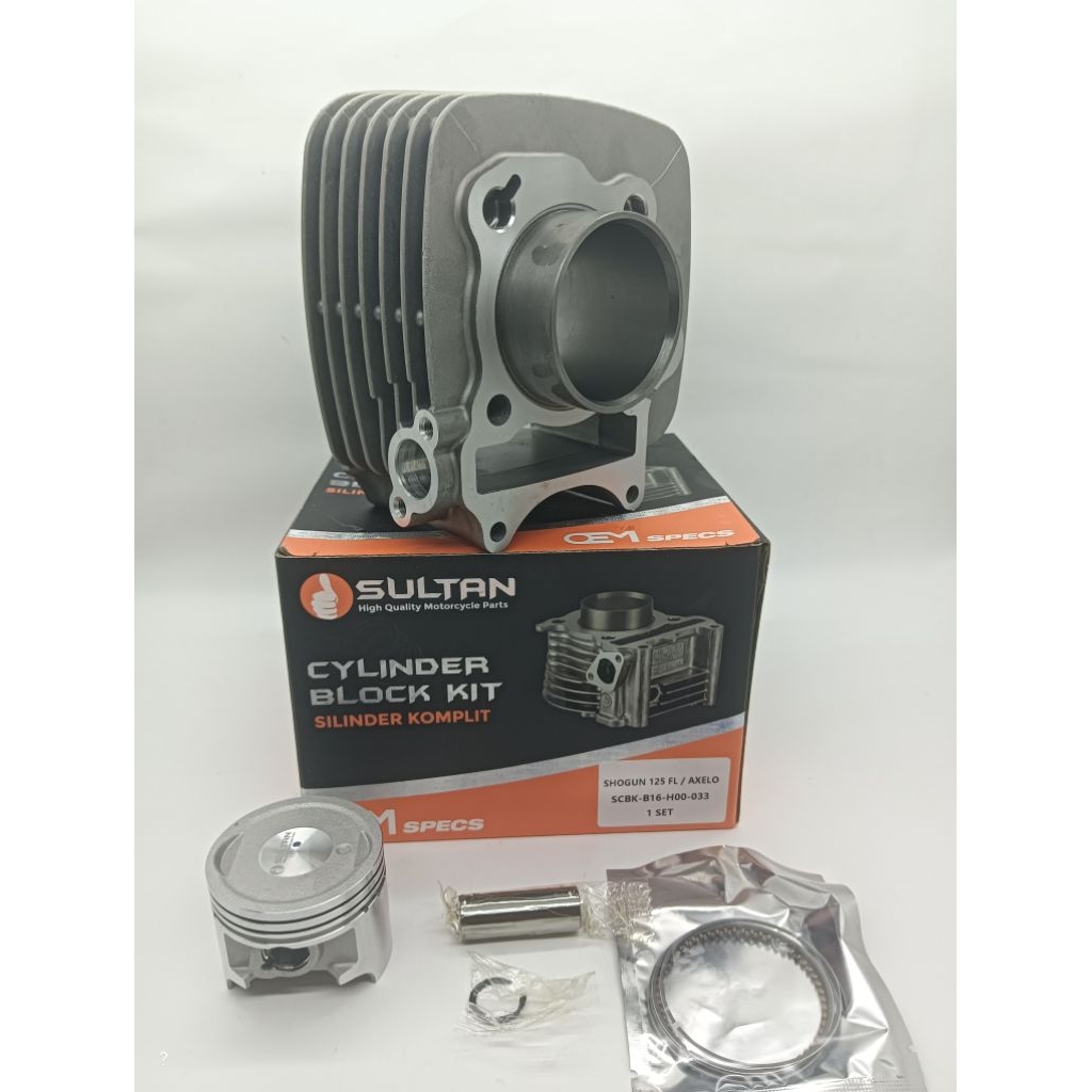 BLOK SEHER BORING ASSY SOGUN 125 FL/AXELO  RR ,NR MEREK SULTAN 1 SET