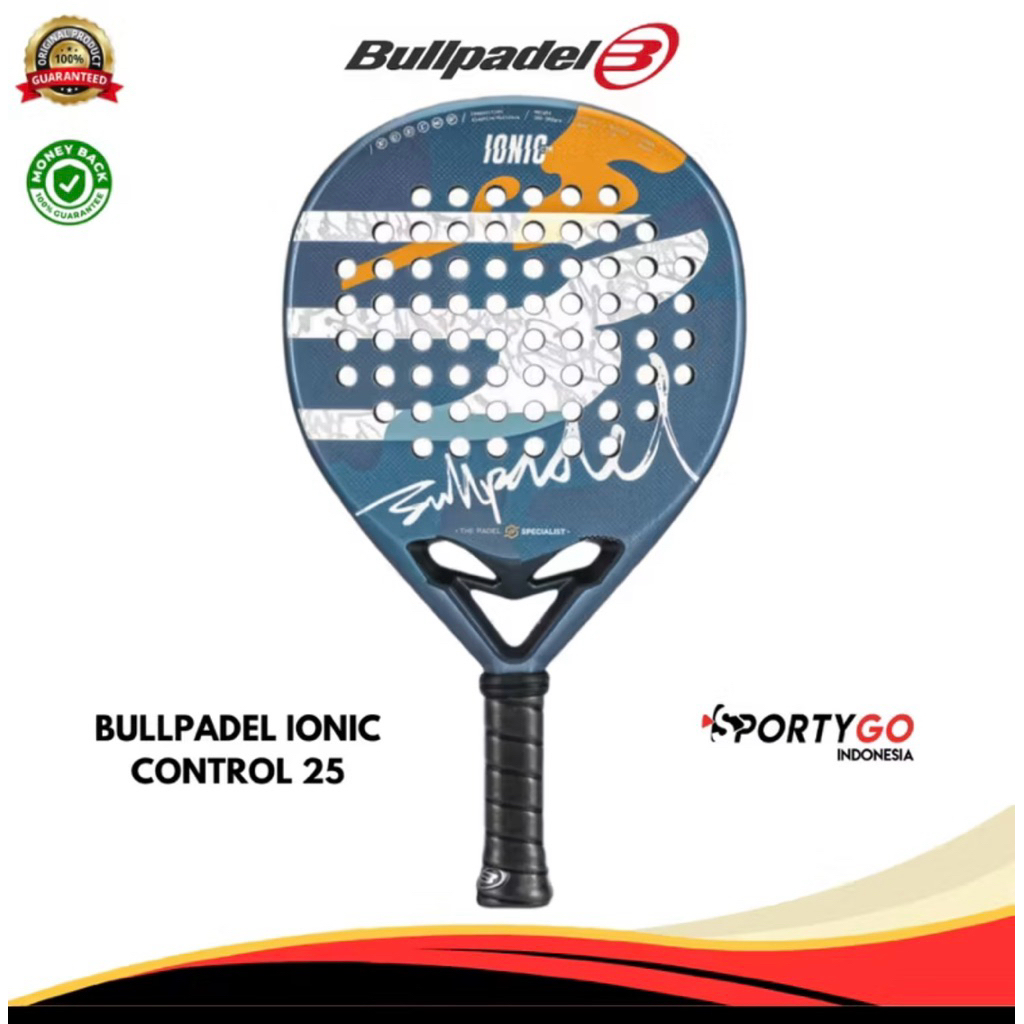 Padel Racket Bullpadel Ionic Control 25 (second)| Raket Padel Bullpadel