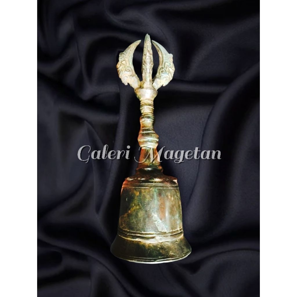 Genta Loceng Vajra Kuningan Hitam Kode Jm220