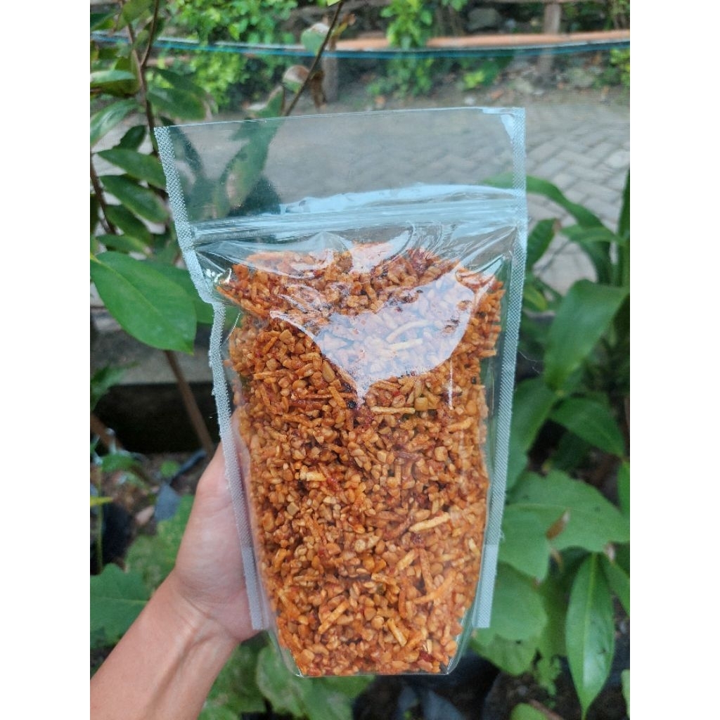 Kering tempe kentang pedas manis