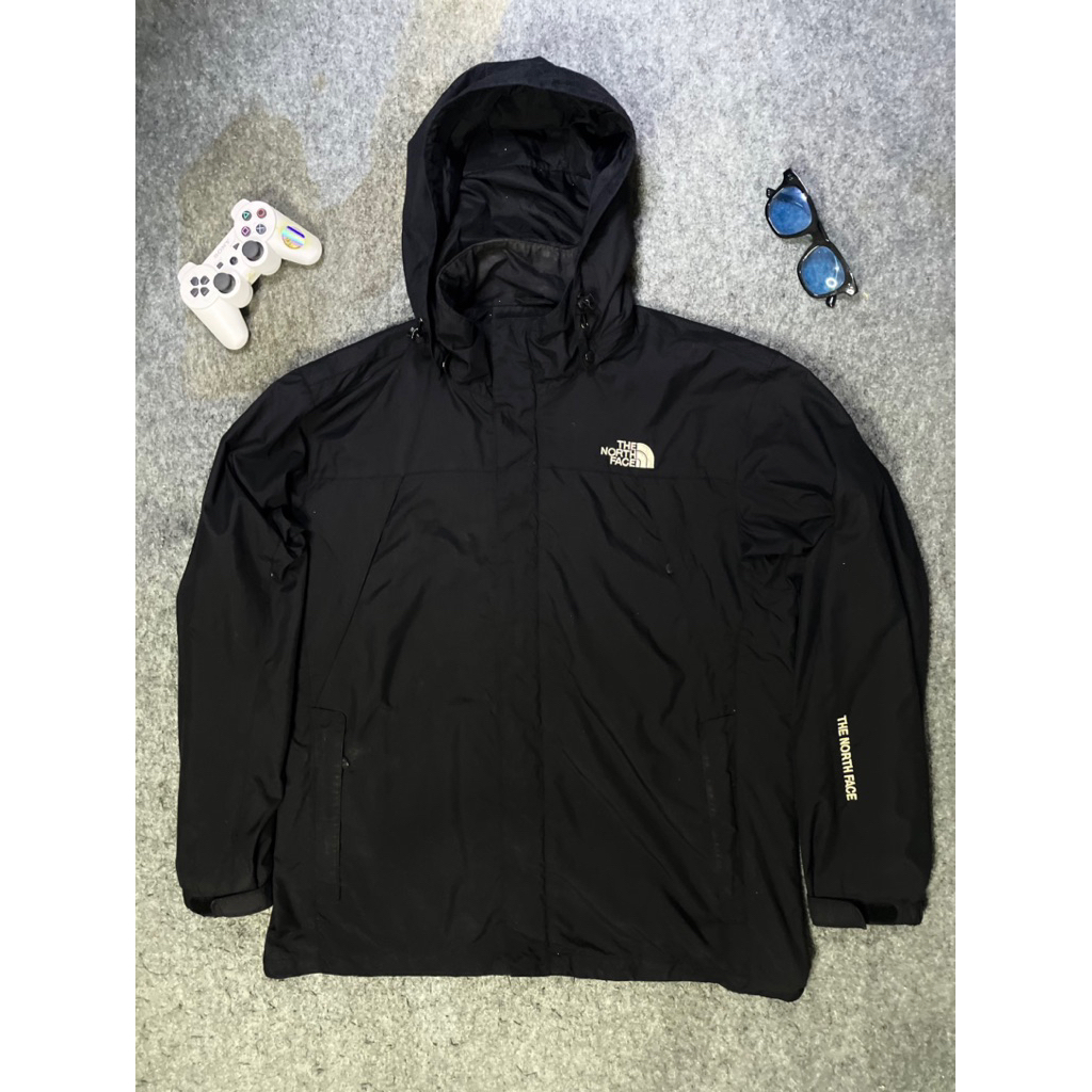 TNF The North Face Makalu Jacket Saku Dada Black Vintage