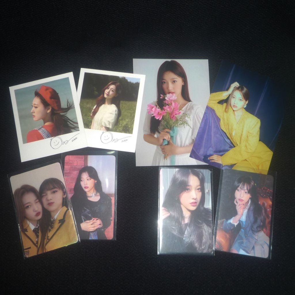 pc photocard choerry loona sg22 tc loonaverse jinsoul choerry kihno postcard polaroid summer package