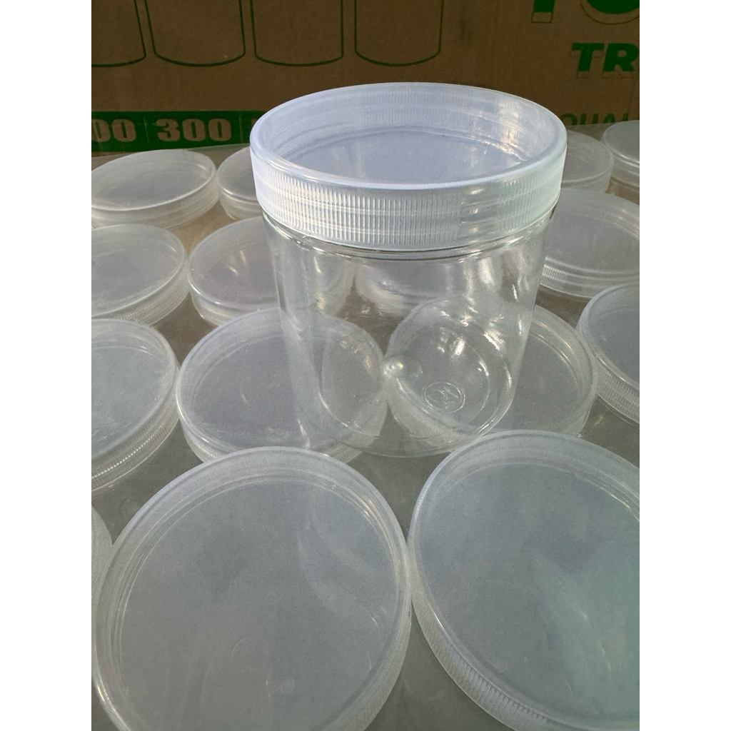 Toples fox 500ml/toples plastik/jar plastik 500ml/toples tabung 500ml