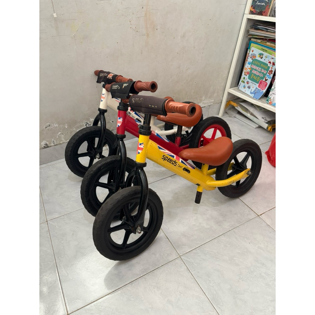 Balance Bike Speeds Taxi Preloved | Balance Bike Kick Bike Preloved