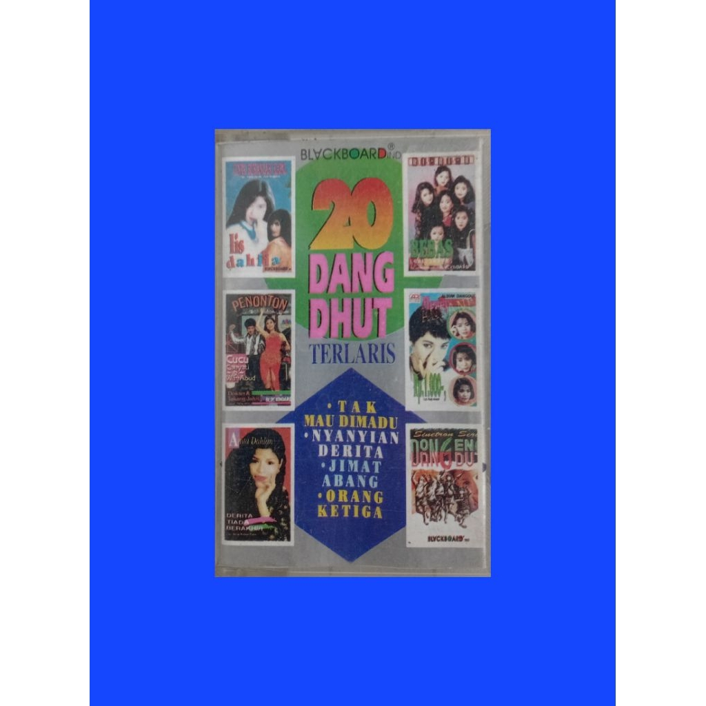 Kaset 20 Dangdut Terlaris Various Artist