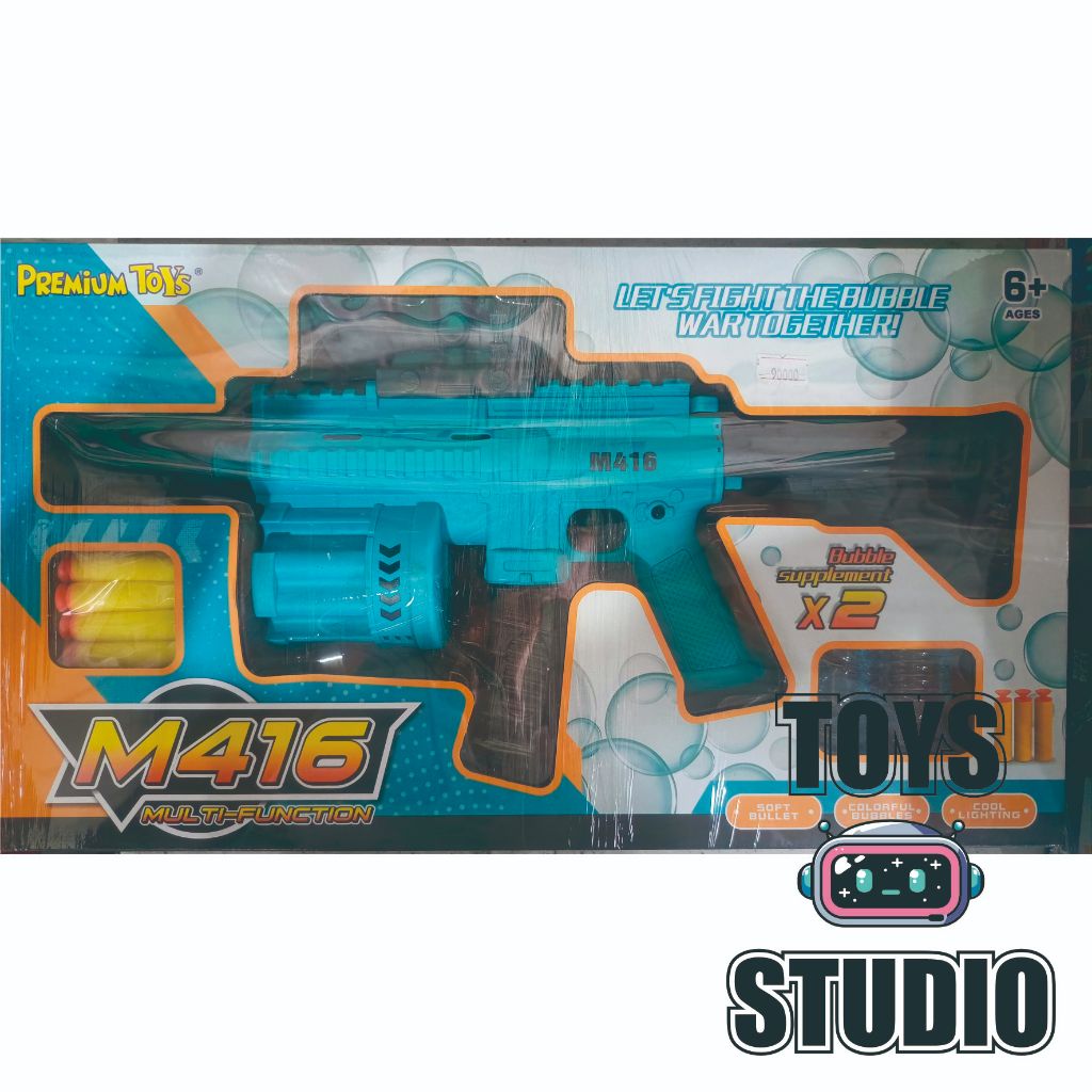 Mainan Pistol M416 Multi Function