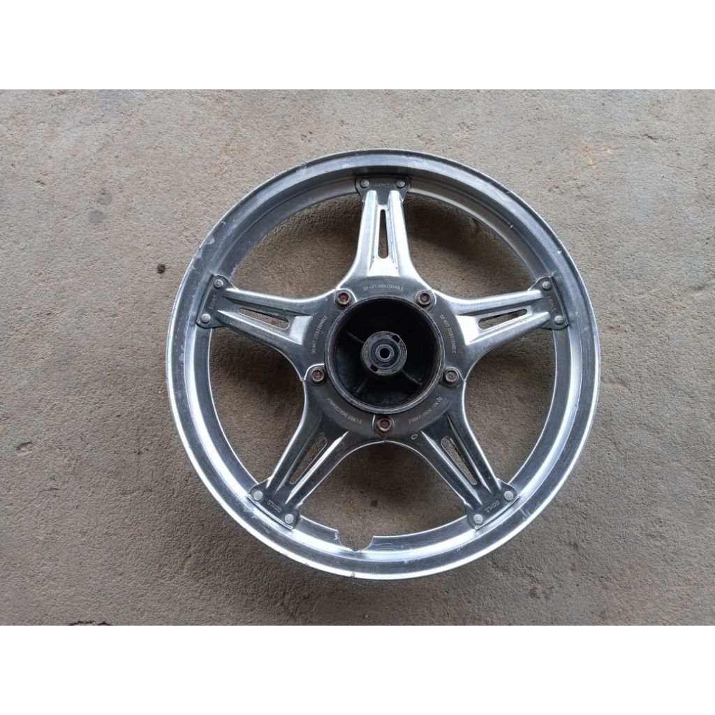 Velg jialing comstar DEPAN SAJA original copotan normal layak pakai