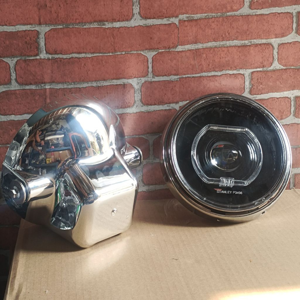 LAMPU DEPAN BILED NINJA SS TIGER LAMA GRES BARU