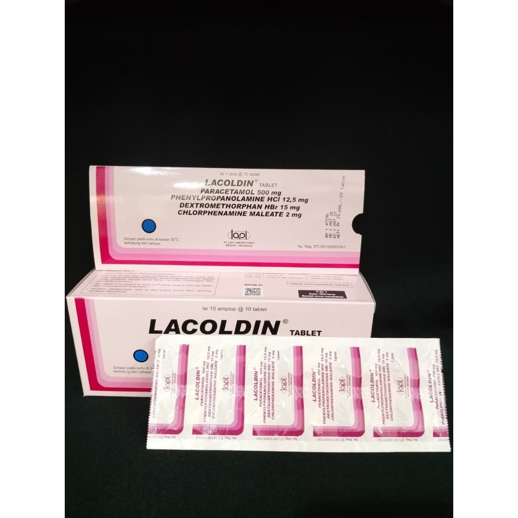 Lacoldin Tablet / 1Strip Isi 10 Tablet
