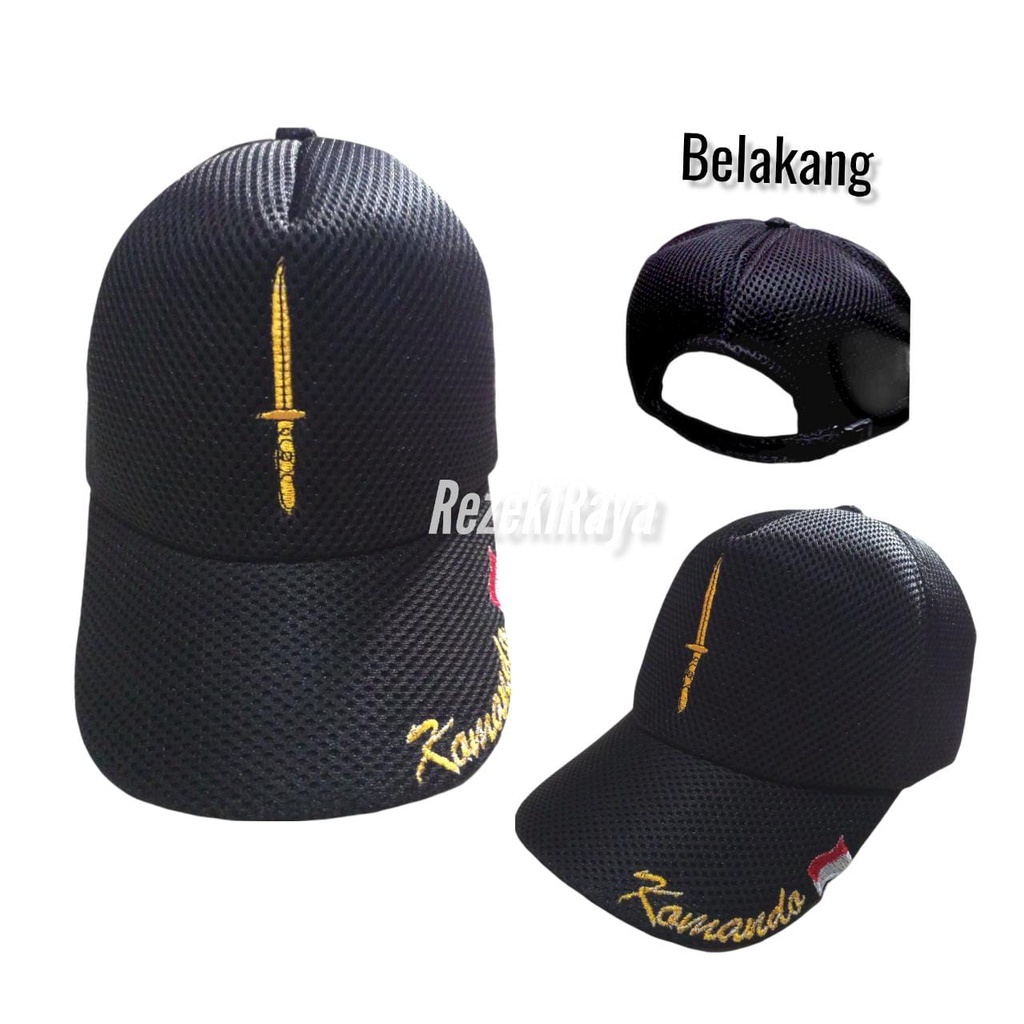 TOPI DOUBLEMESH TOPI JARING KOMANDO