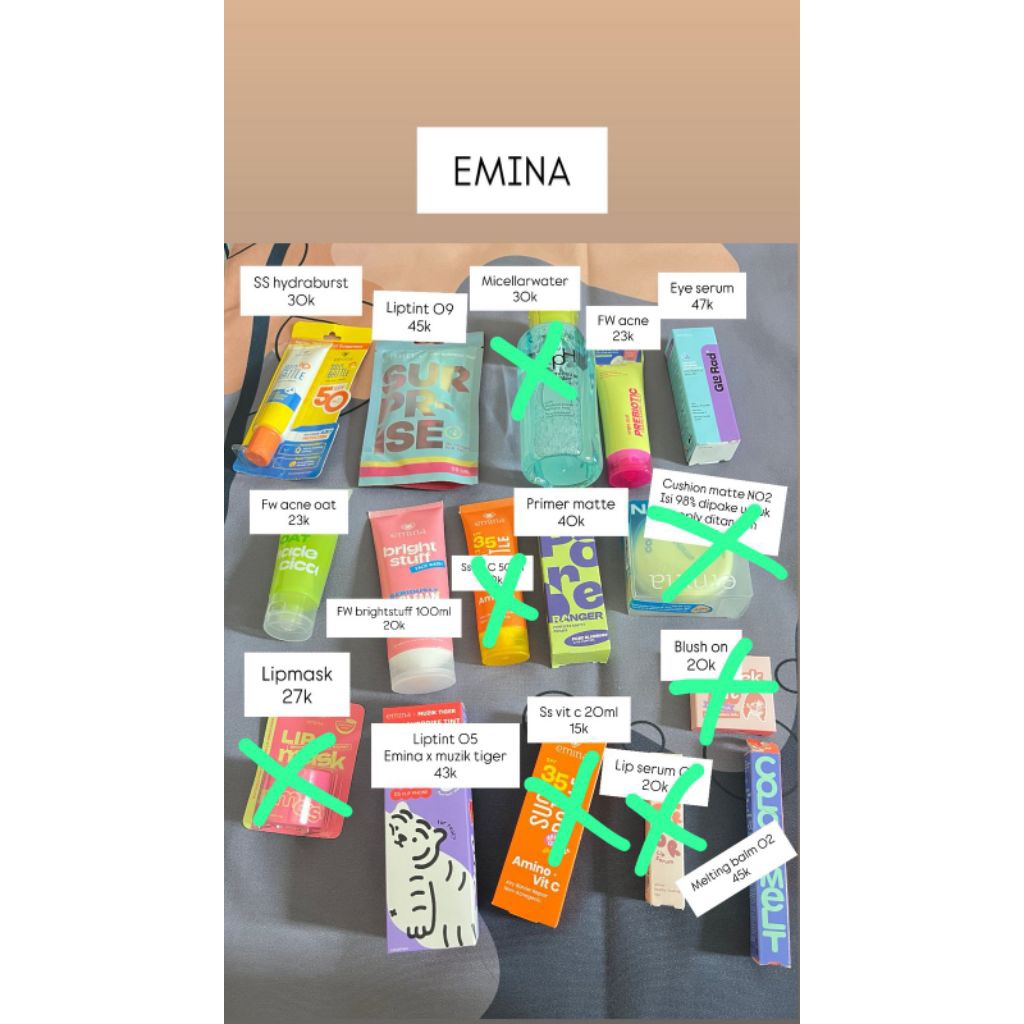 Emina skincare