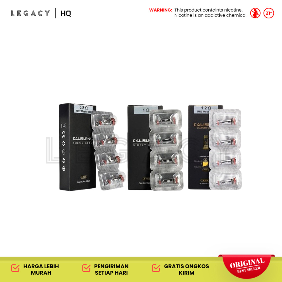 Uwell Caliburn G Replacement 0.8ohm Mesh Coil