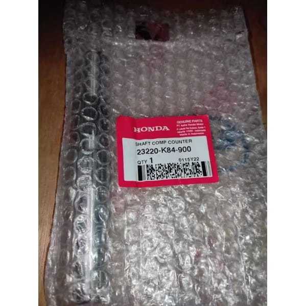 AS GEAR COUNTERSHAFT AS GIR DEPAN CRF 150L VERZA 150 CB VERZA (17cm) 23220-K84-900 THAILAND