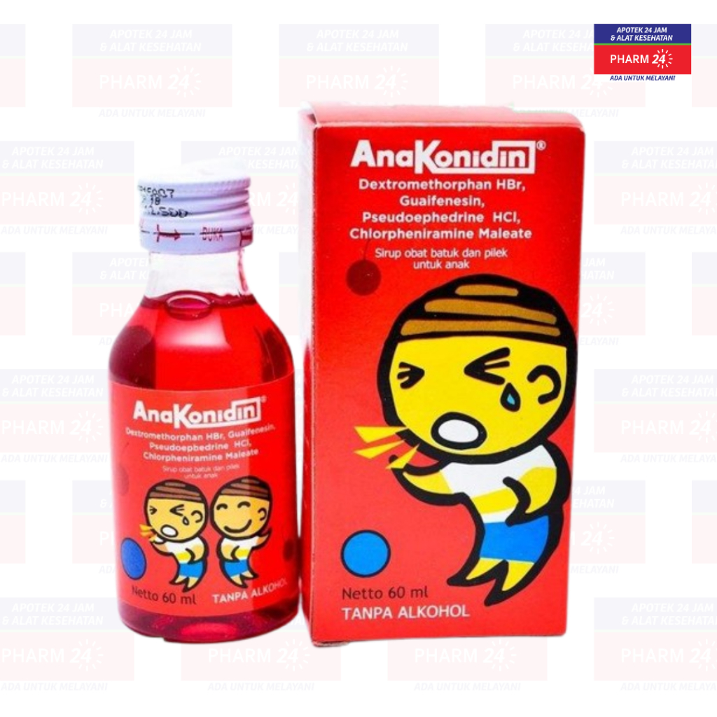 Anakonidin Sirup Obat batuk dan Pilek Anak