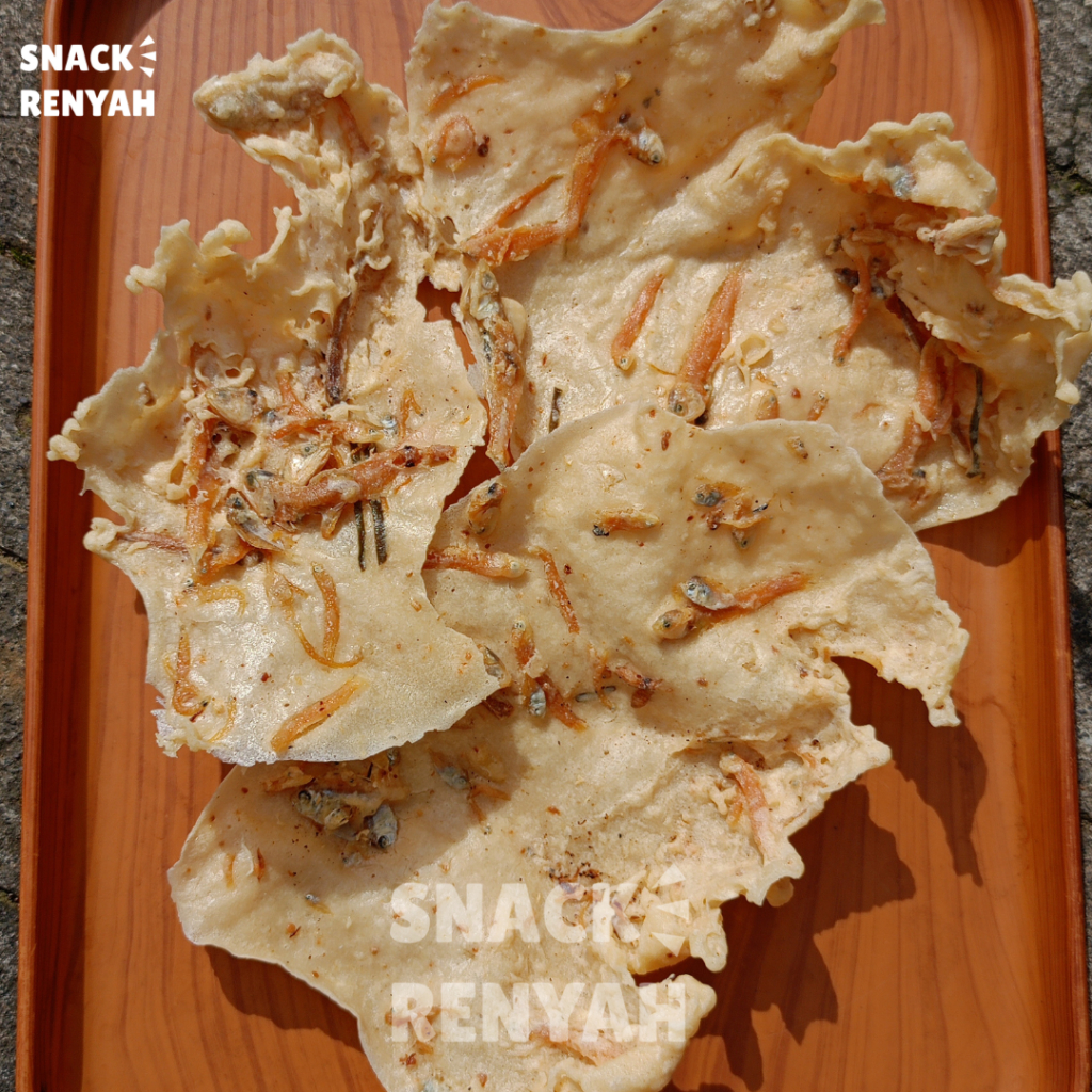 Cat Lover Shop Kripik Peyek Teri Renyah Gurih 200 Gram Keripik Peyek Ikan Teri