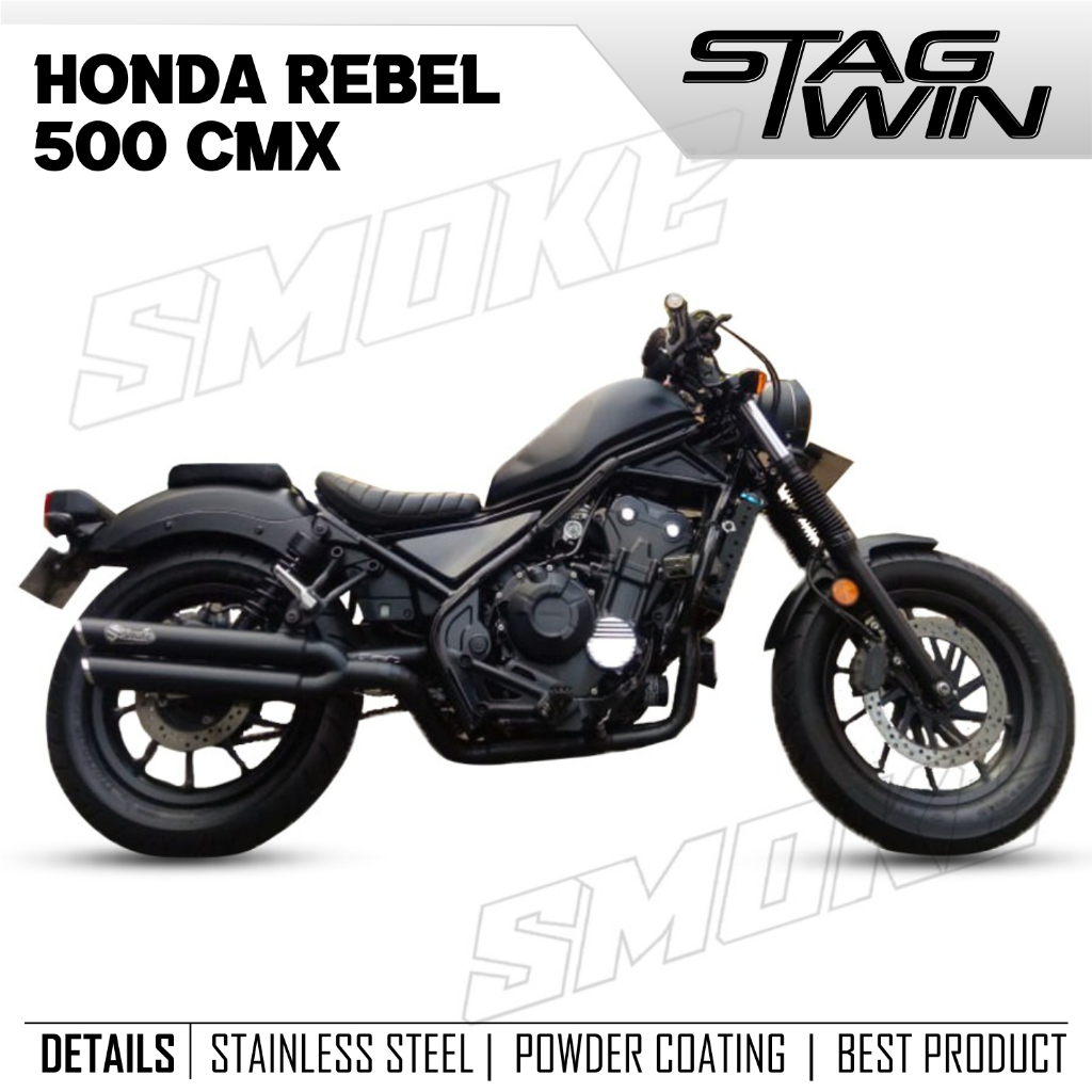 Knalpot Honda Rebel 500 Honda Rebel 500 Cmx Full System