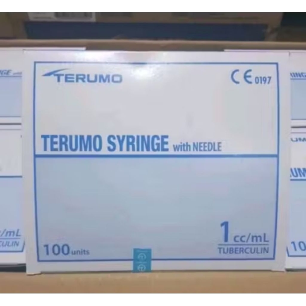 Syiringe 1 cc terumo tuberculin box 100 pcs