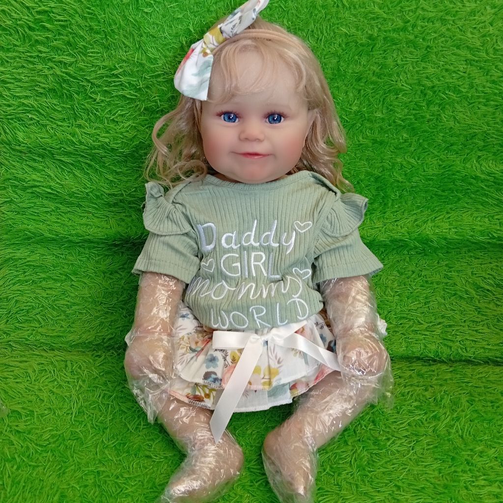 SIAP KIRIM Boneka reborn Maddie Full silikon 50cm