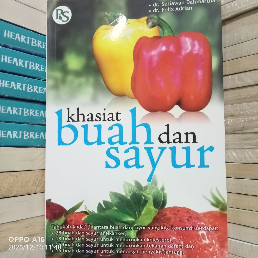 Buku Khasiat Buah dan Sayur