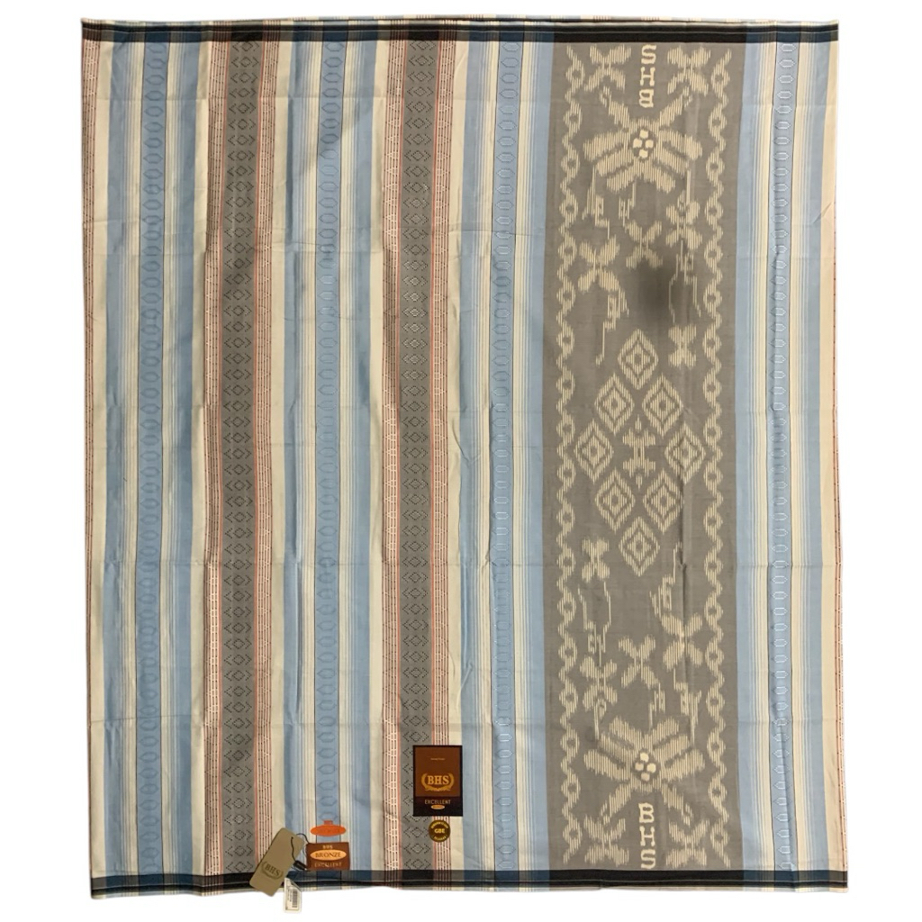 Sarung BHS Excellent Bronze GBE Biru Muda Mercerized Tanpa Box
