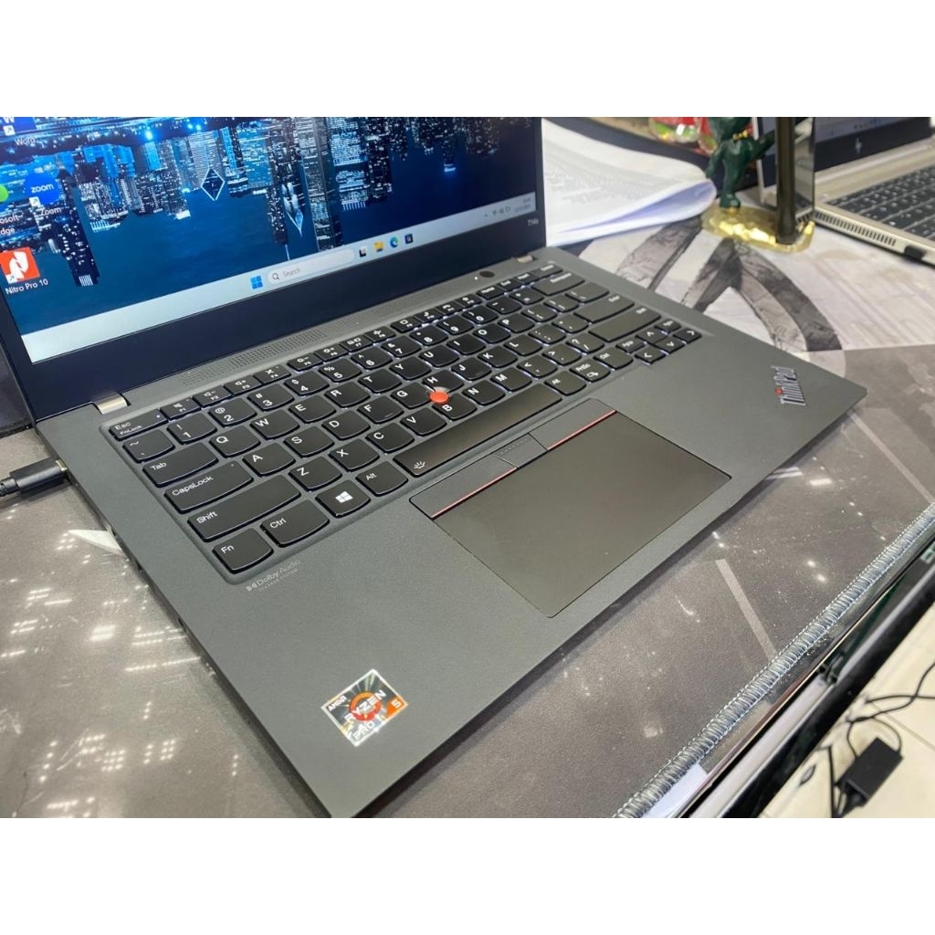 Lenovo Thinkpad T14s Gen 2 AMD RYZEN 5 PRO - RAM 16GB SSD 512GB Laptop Profesional untuk Kerja dan S