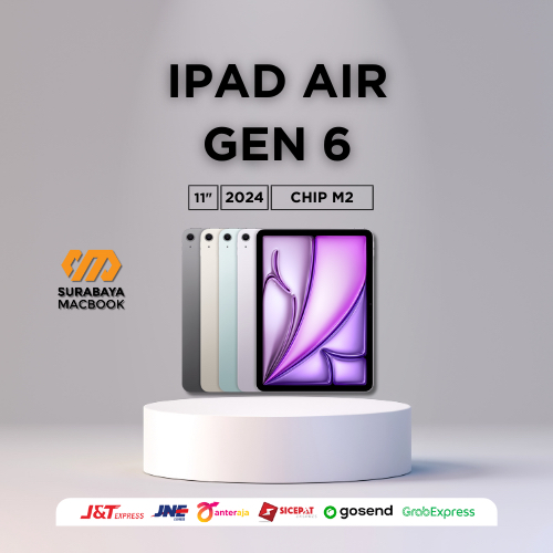 iPad Air Gen 6 M2 2024 11 inch Second/New Bergaransi Original