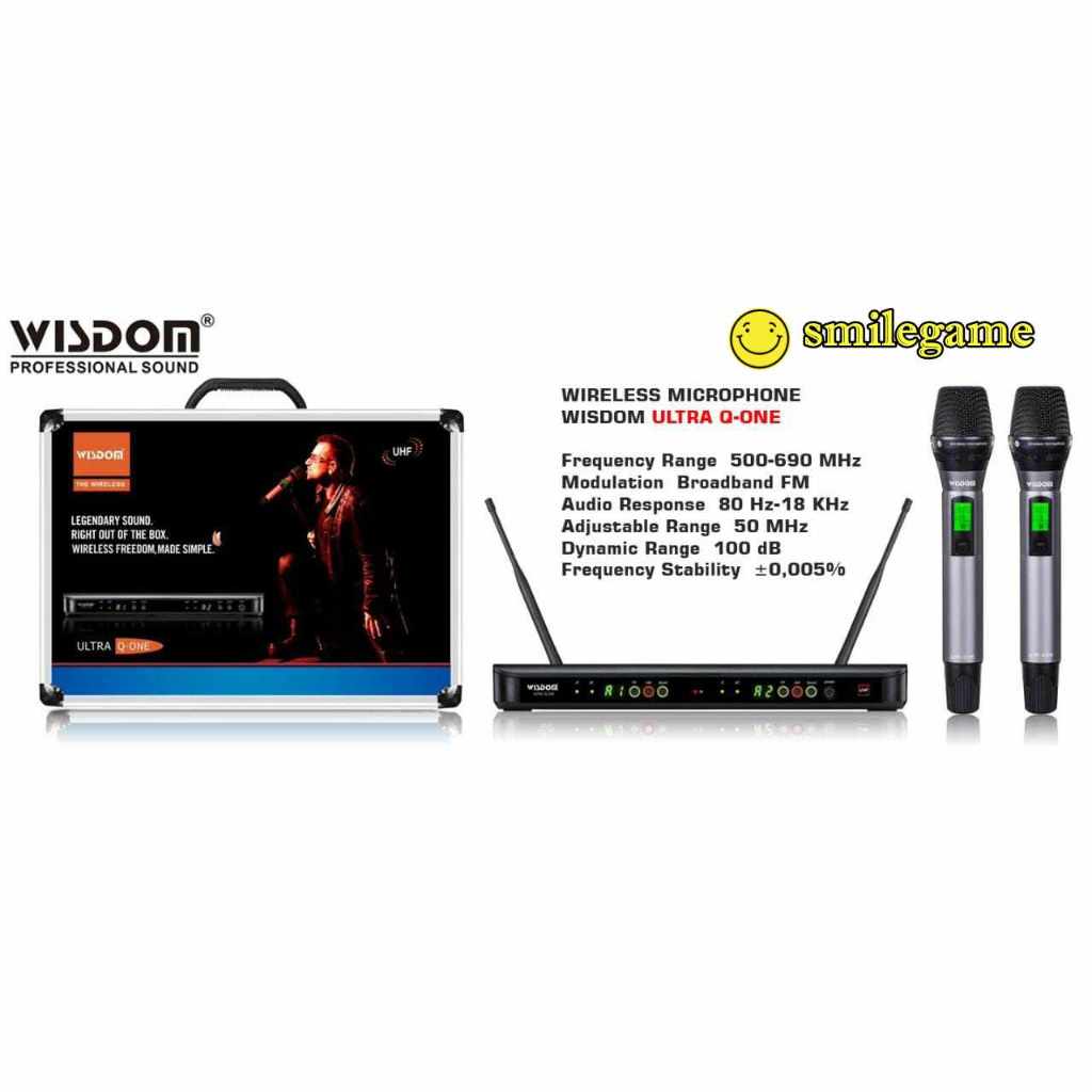 Mic Wireless Wisdom Ultra Q-ONE microphone wisdom ultra q-one