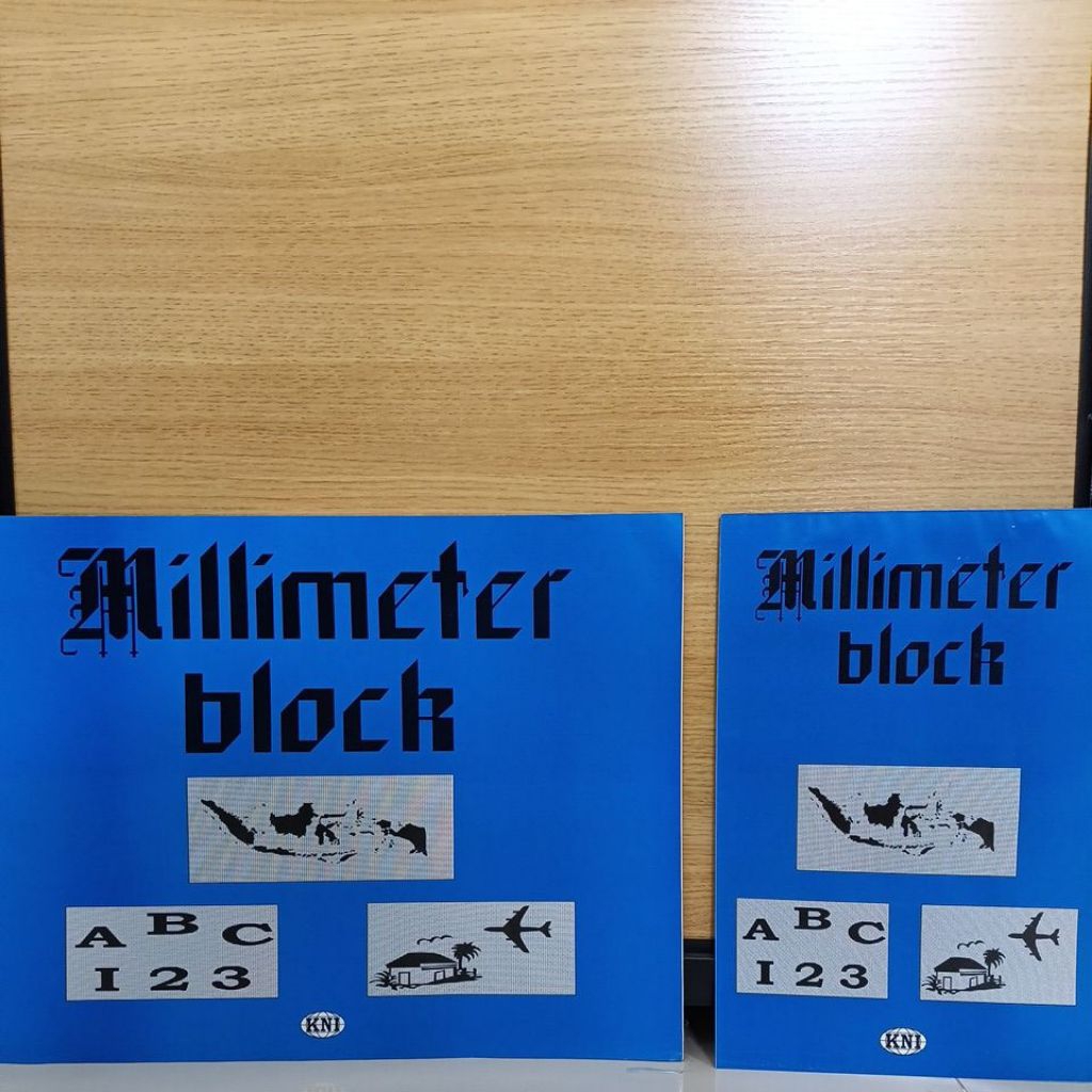 KNI BUKU MILIMETER BLOCK UKURAN A3 DAN F4