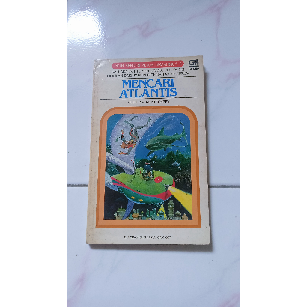 Pilih Sendiri Petualanganmu - Mencari Atlantis