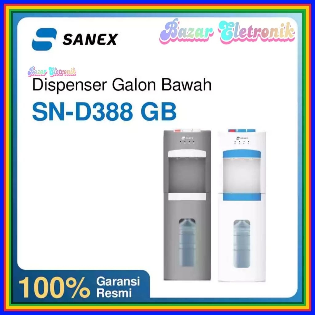 DISPENSER SANEX 388 GB GALON BAWAH PANAS DINGIN NORMAL