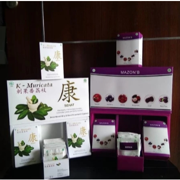 PAKET HEMAT MAZON’B + K-MURICATA Minuman Herbal Original