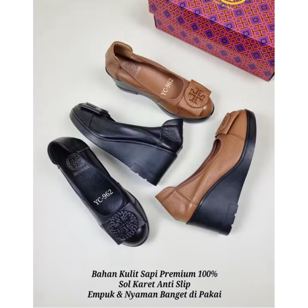 Sepatu TB Wedges 7cm New