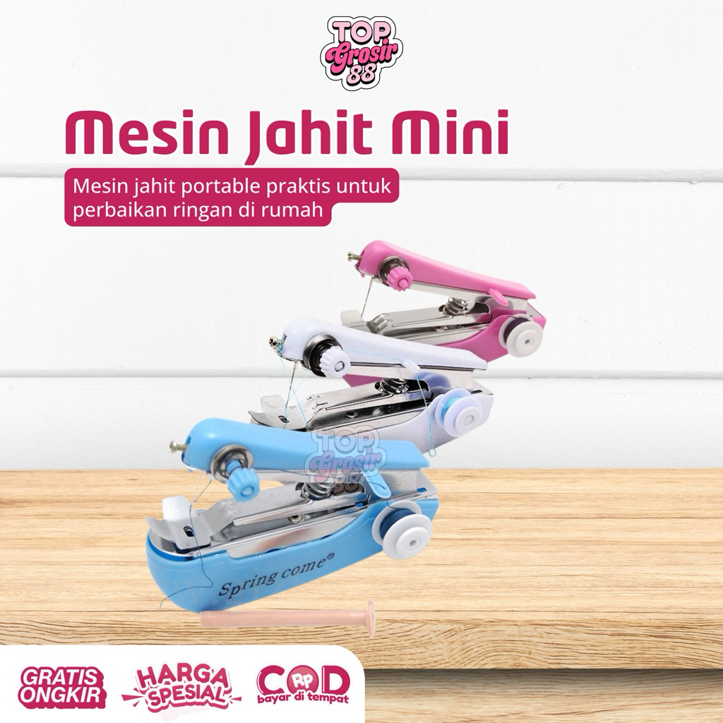 Mesin Jahit Mini Portable/Staples Mesin Jahit Tangan Manual