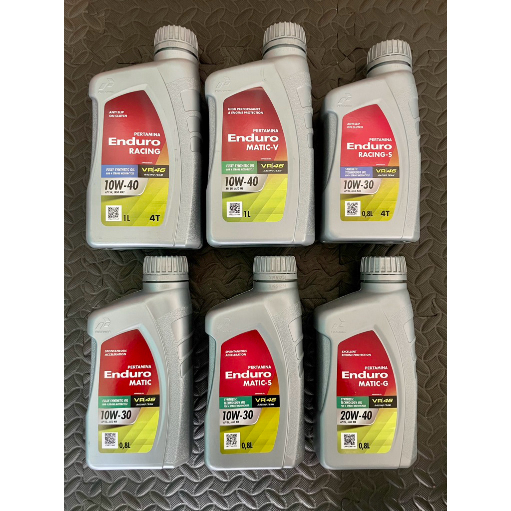 OLI / OIL MESIN PERTAMINA ENDURO SERIES (10W-30, 10W-40, 20W-40)