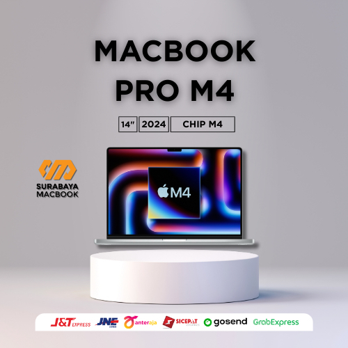 MacBook Pro M4 2025 14 Inci 512GB 1TB RAM 16GB 24GB New/Second ORIGINAL