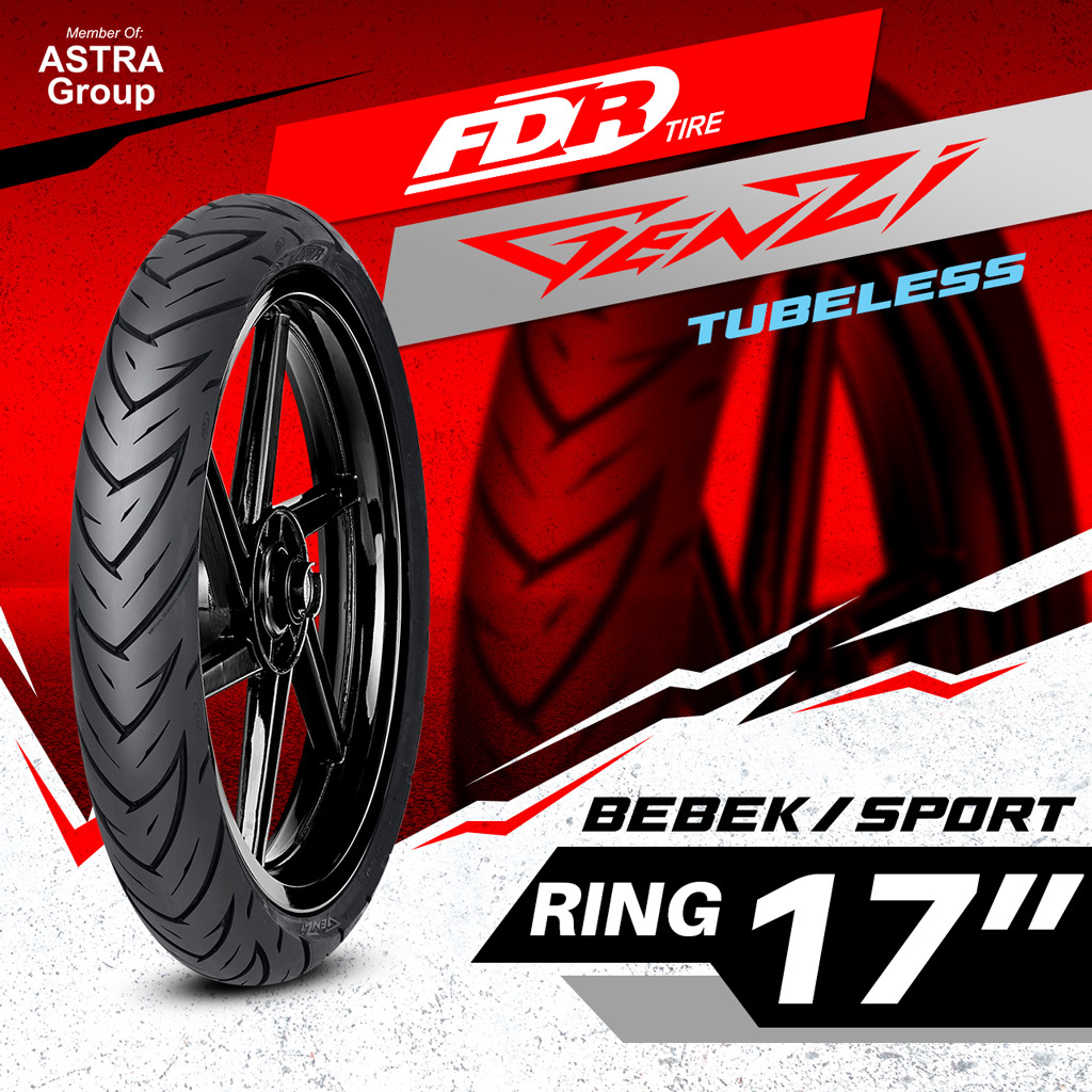 FDR GENZI - Ban Motor Tubeless Ring 17