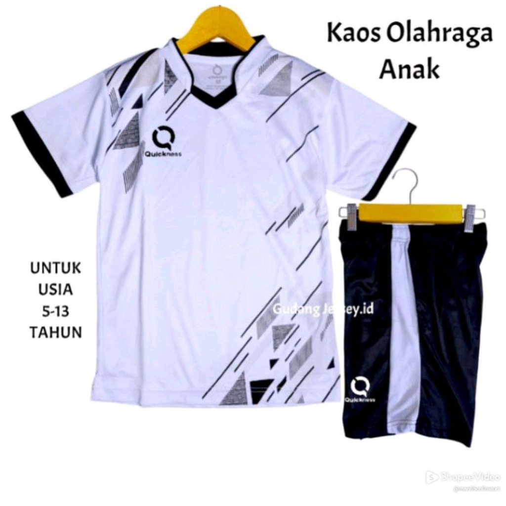baju anak anak jersi bola futsal voli badminton