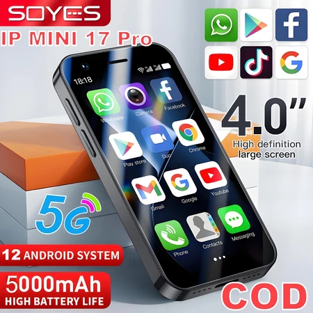 Hp Smartphone sentuh ultra mini ram 12/256GB jaringan 4G Garansi Termurah XS17