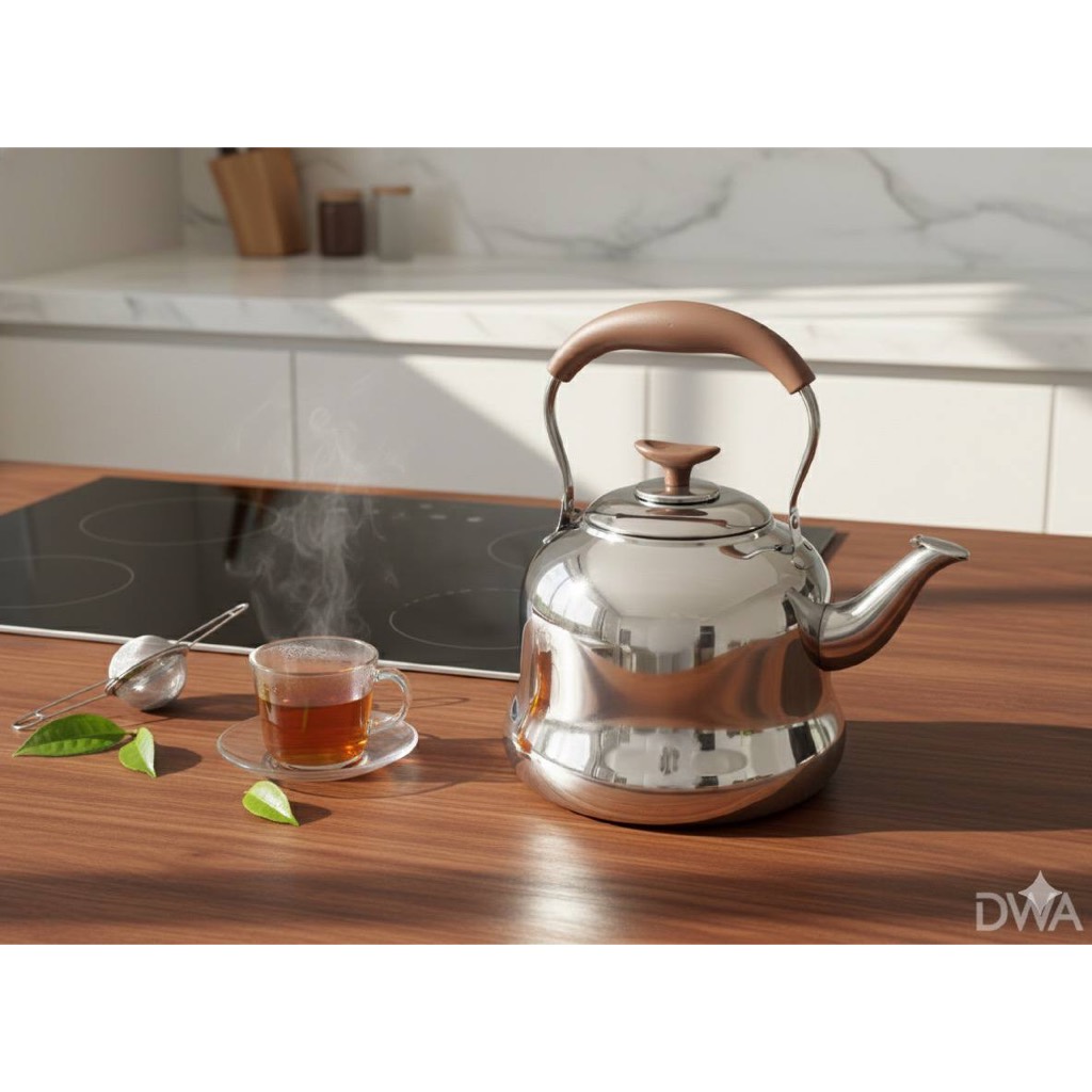 Teko Bunyi Stainless Steel Tebal Premium Quality Ukuran 7 Liter