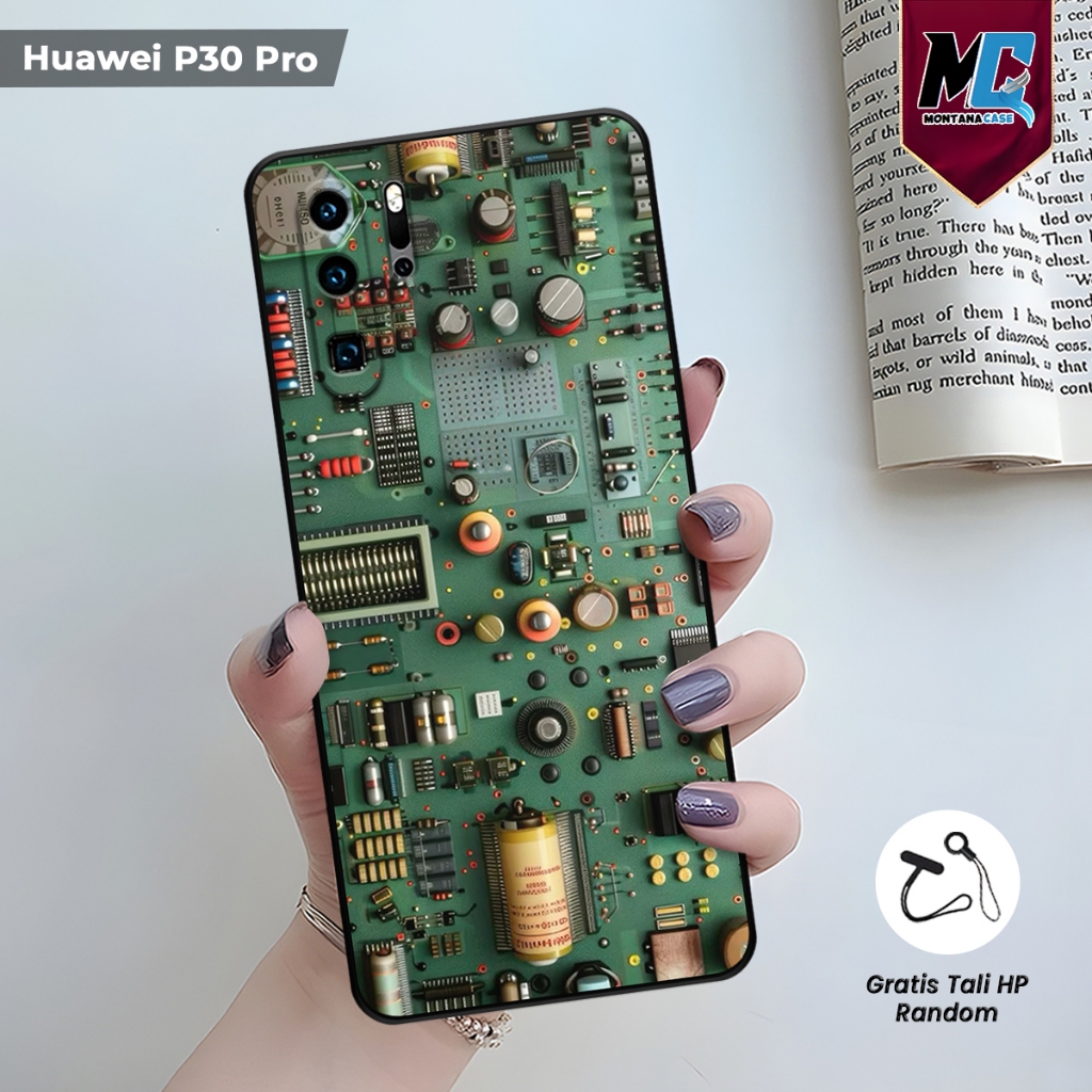 Softcase Huawei P30 / P30 Pro / P30 Lite / Huawei P40 / P40 Pro / Huawei P50 Motif Mesin hp | Casing