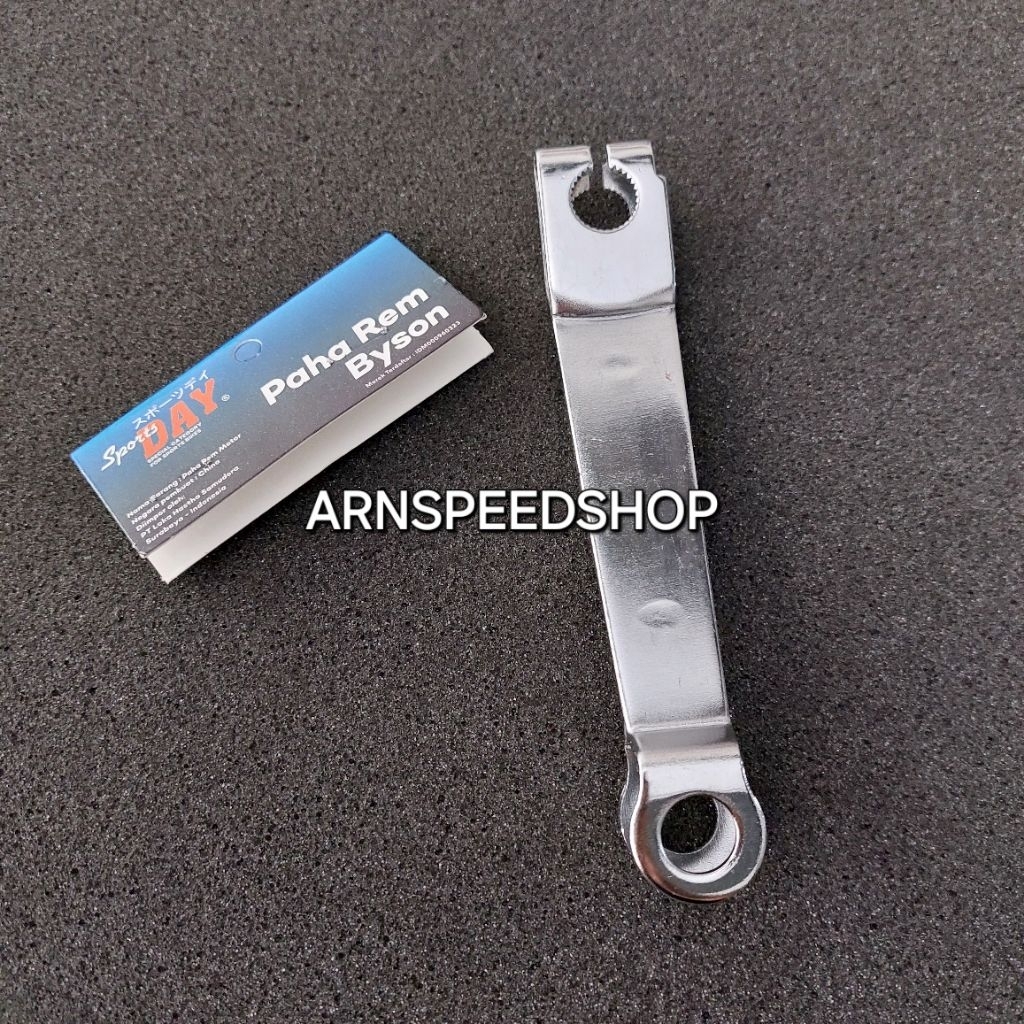 Paha rem belakang yamaha byson crom tuas paha rem byson chrome