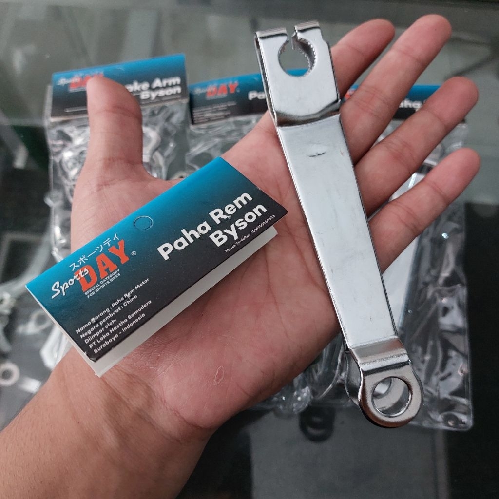 Paha rem belakang byson crom tuas paha rem belakang byson chrome