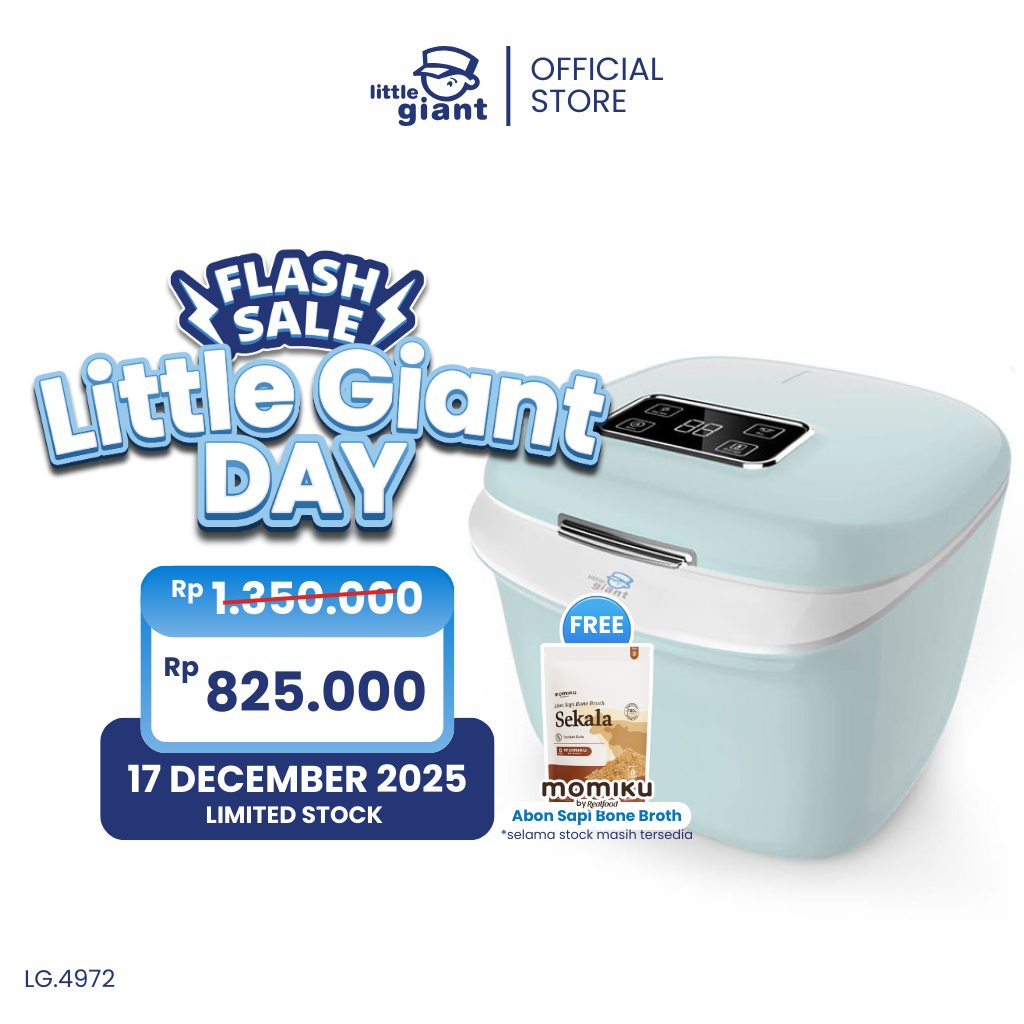 Little Giant Zhora Digital UV Sterilizer & Dryer | UV Sterilizer Botol Bayi