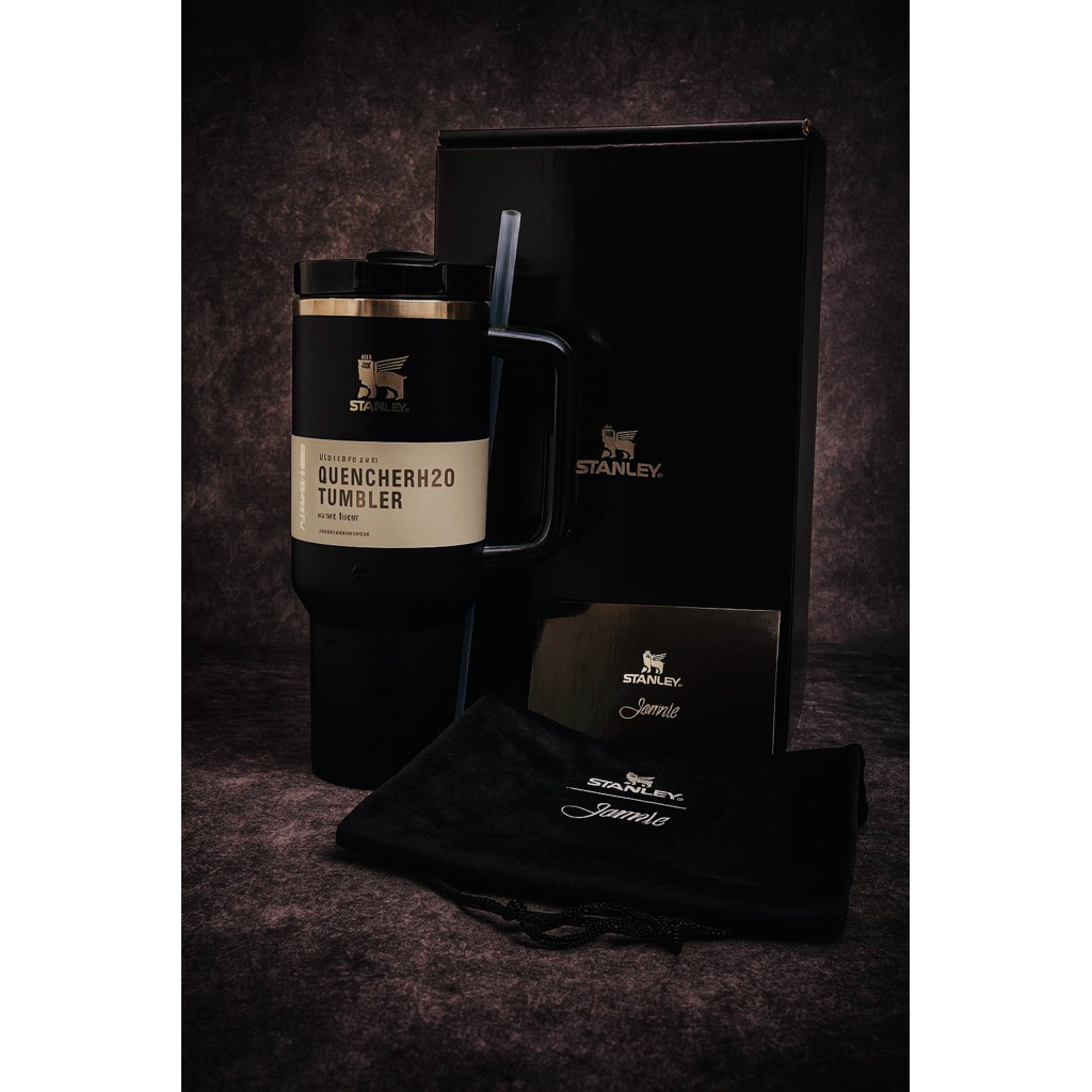 Tumbler Stanley Jennie BLACKPINK Quencher Tumbler Gagang Stainless Steel Jennie BP