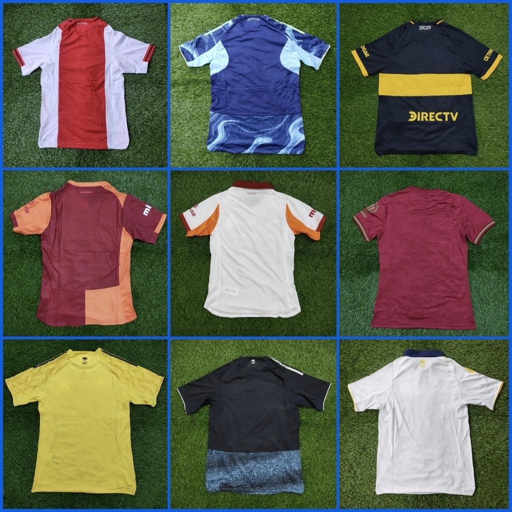 JERSEY BOLA PLAYER ISSUE PI LIGA AMERIKA MLS ARAB TURKI SCOTLAND ARGENTINA HOME AWAY 3RD 2025 2026 I