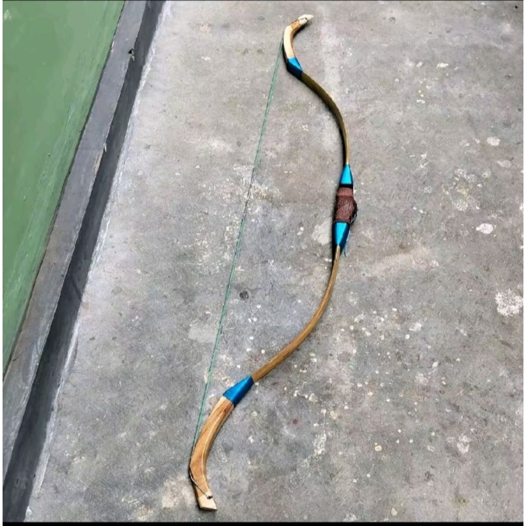 Busur panah bambu petung horse bow turkish bow bambu