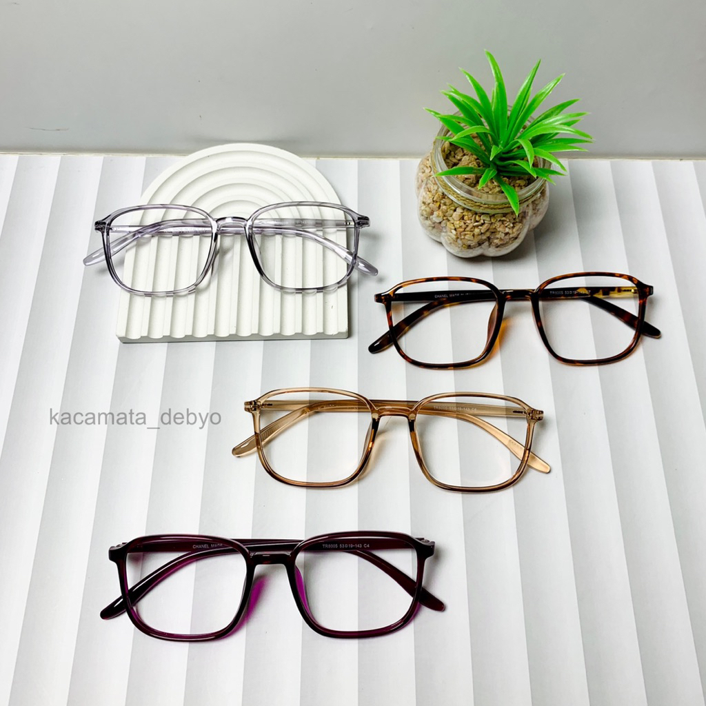 Frame TR8005/Kacamata Kotak/Bingkai Kacamata/Frame Kacamata/Frame Kotak/Ganti Lensa Kacamata